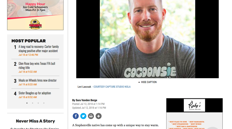 Cocoonsie Featured in the Empire Tribune